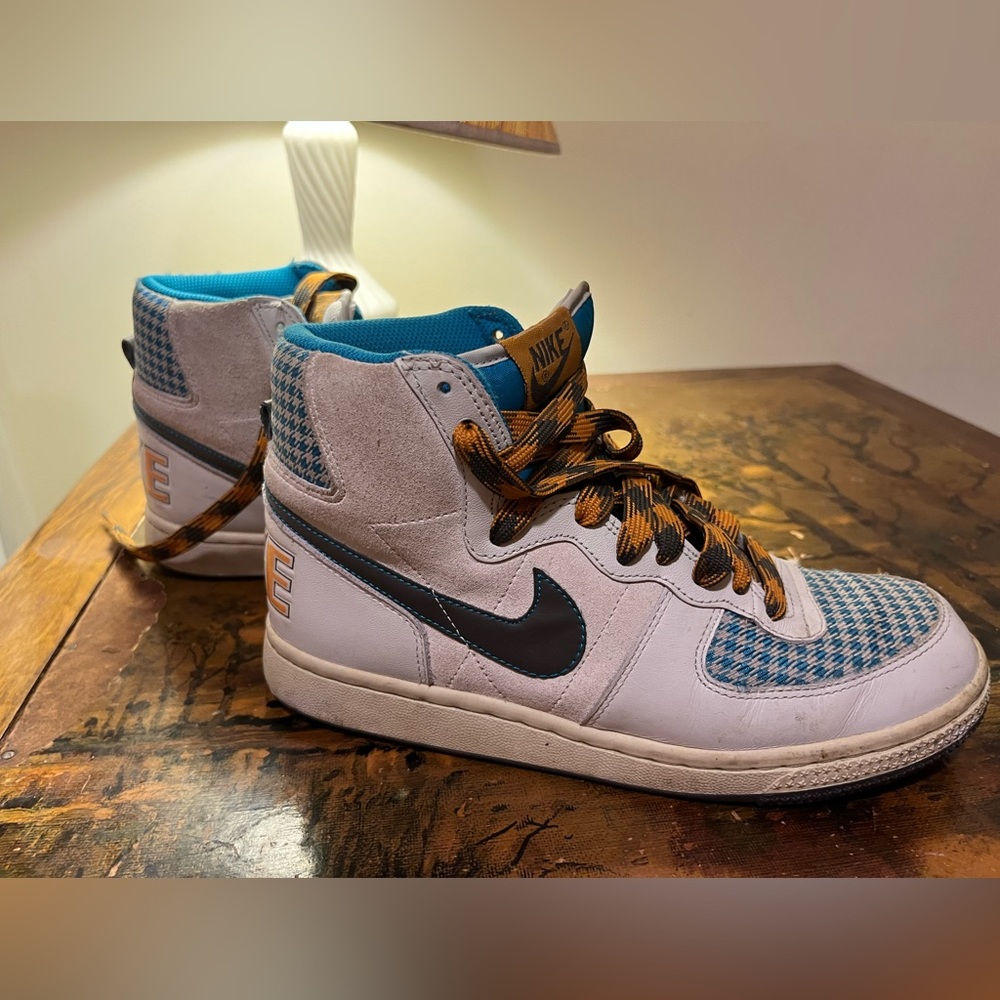 Vintage Nike Hightop Houndstooth Court Force